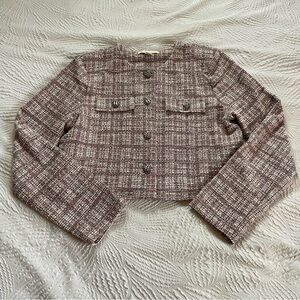Monteau Women's Tweed Blazer